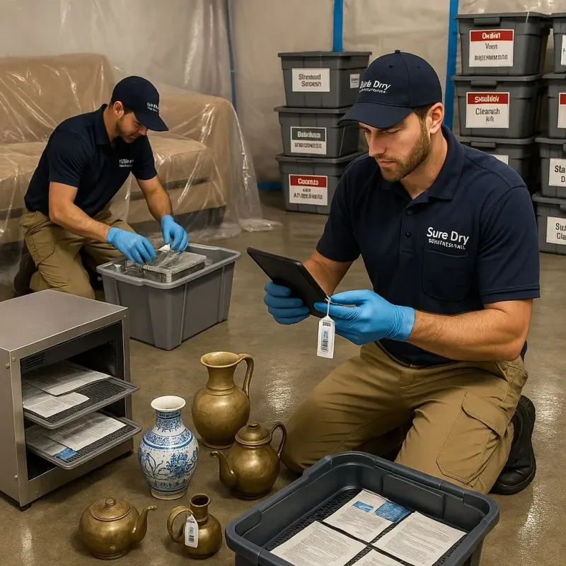 Content Protection and Restoration process in Sandston, VA